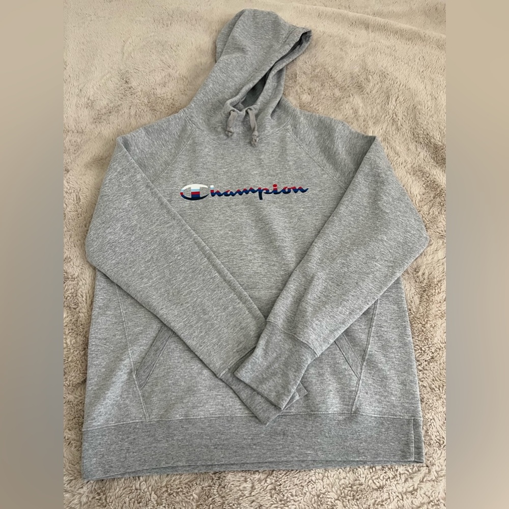 Champion Hoodie, Script Logo
